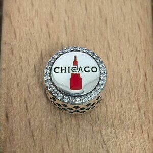 Pandora Chicago City Exclusive Charm, S925 Silver Bracelets
